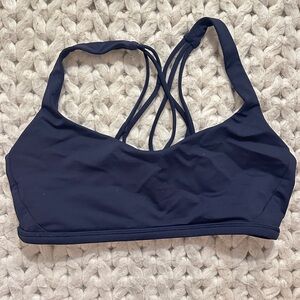 Lululemon navy sports bra